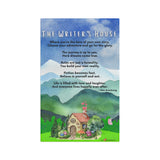 The Writer's House Poem Microfiber Tea Towel by Dee Armstrong