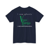 I see ghosts - Visions of Emerald Dark Colors Unisex Heavy Cotton Tee