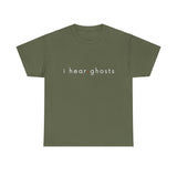 I hear ghosts - Haunted by Amethyst - Dark Colors Unisex Heavy Cotton Tee