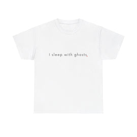 I sleep with ghosts - Sleepwalking with Ruby  - Unisex Heavy Cotton Tee