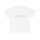 I sleep with ghosts - Sleepwalking with Ruby  - Unisex Heavy Cotton Tee