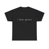 I hear ghosts - Haunted by Amethyst - Dark Colors Unisex Heavy Cotton Tee