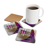 Haunted by Amethyst Corkwood Coaster Set