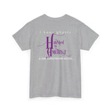 I hear ghosts - Haunted by Amethyst - Dark Colors Unisex Heavy Cotton Tee