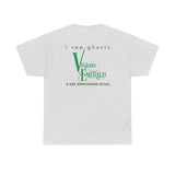 I see ghosts - Visions of Emerald - Light Colored Unisex Heavy Cotton Tee