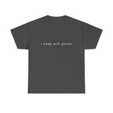 I sleep with ghosts - Sleepwalking with Ruby Unisex Heavy Cotton Tee