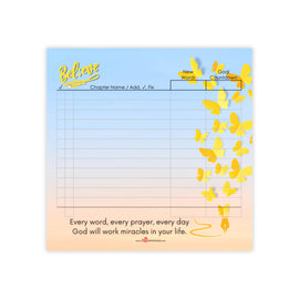 Believe Every Word, Every Prayer, Every Day 4 x 4 Post-it® Note Pads