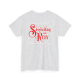 I sleep with ghosts - Sleepwalking with Ruby Unisex Heavy Cotton Tee