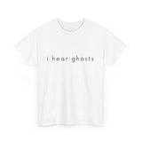 I hear ghosts - Haunted by Amethyst - Light colors Unisex Heavy Cotton Tee