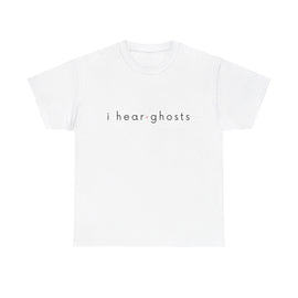 I hear ghosts - Haunted by Amethyst - Light colors Unisex Heavy Cotton Tee